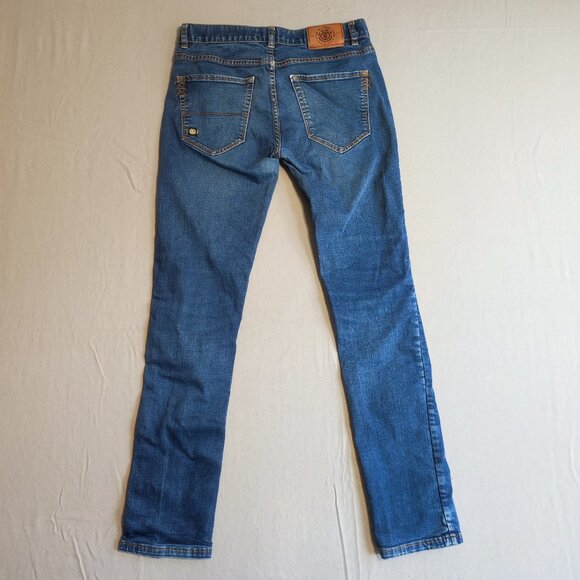 Element Owen jeans men's size 28 denim blue stretch tapered fit - Picture 3 of 15